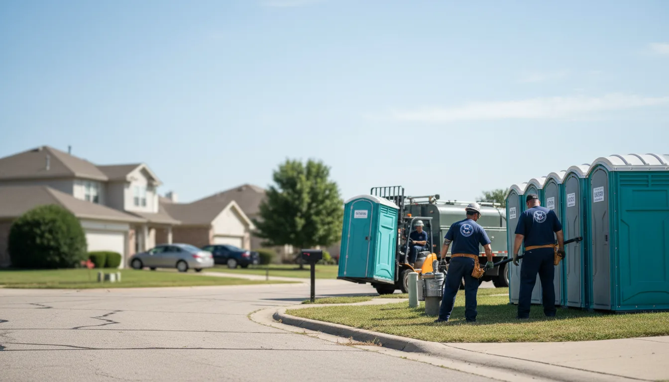 Porta Potty Rental in Ottawa Lake, MI near me
